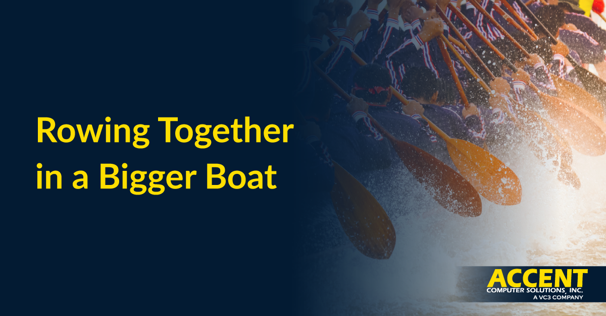 Rowing Together in a Bigger Boat VC3